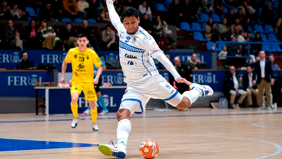 Wilson Francia, jugador de O Parrulo Ferrol