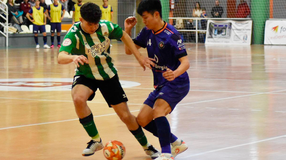 Shunta Uchida, en el partido contra Real Betis Futsal B