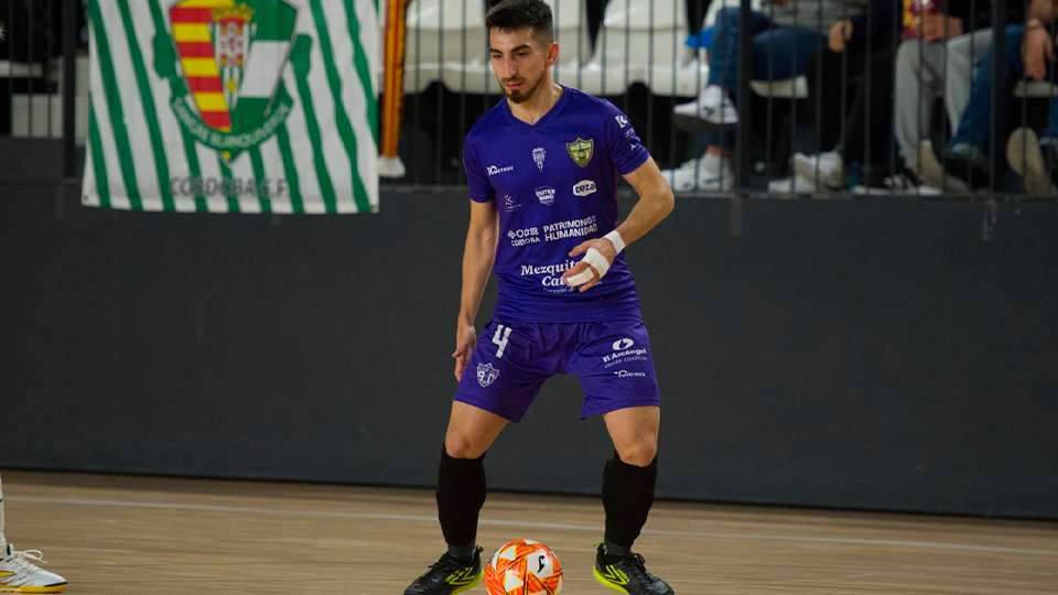 Lucas Bolo, jugador de Córdoba Patrimonio de la Humanidad