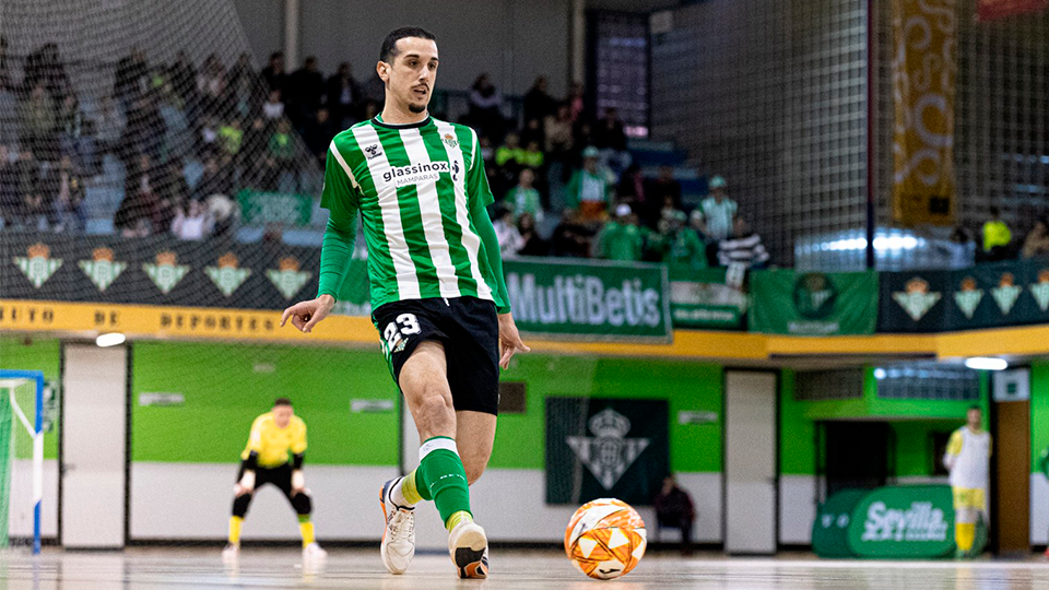 Piqueras, jugador de Real Betis Futsal