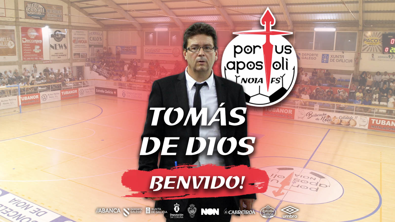 Tomás de Dios, nuevo entrenador del Noia Portus Apostoli
