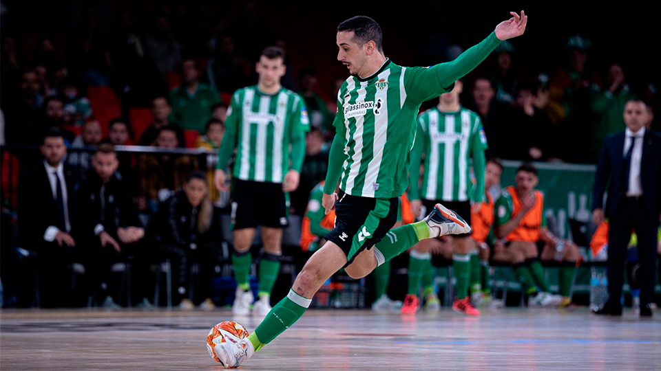 Manolo Piqueras, jugador de Real Betis Futsal