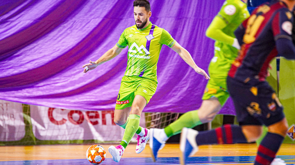 Marlon, jugando con Mallorca Palma Futsal