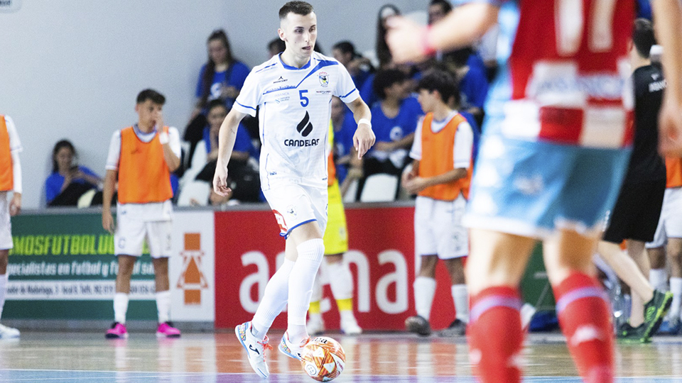 Turbi, jugador de O Parrulo Ferrol