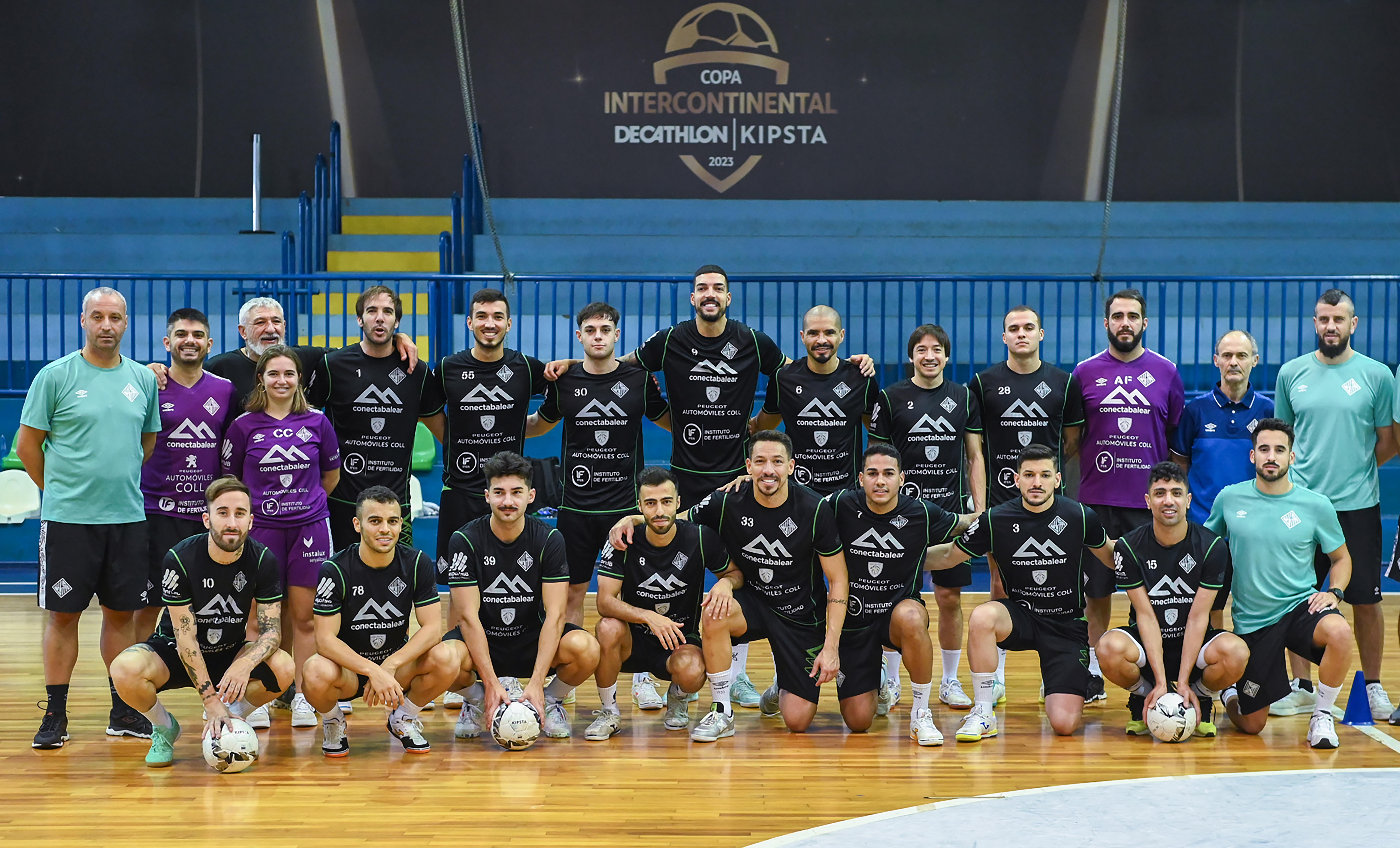Palma Futsal prepara la Copa Intercontinental en el el Ginásio Costa Cavalcante de Foz de Iguaçu