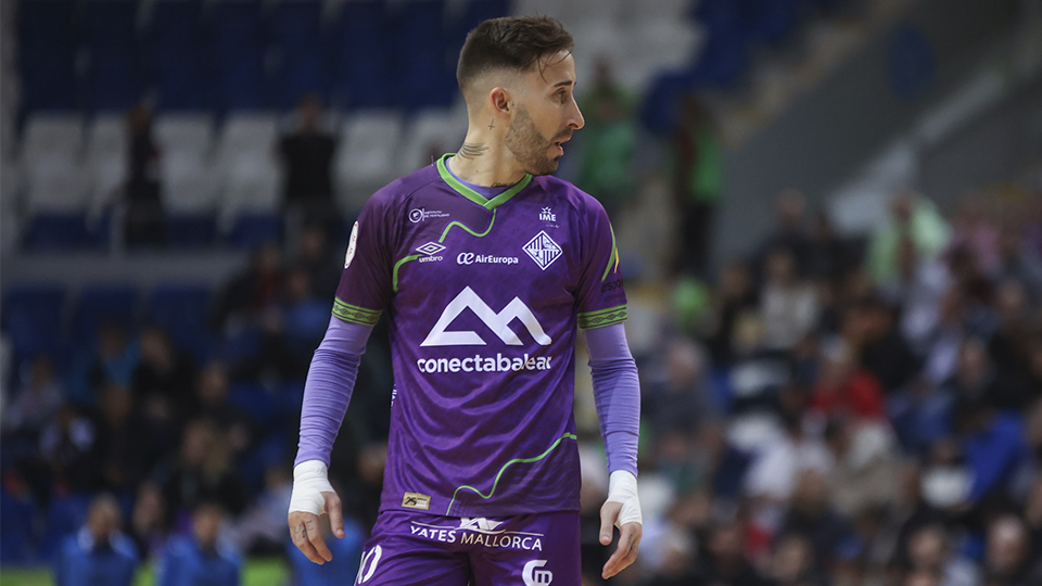 Mario Rivillos, del Mallorca Palma Futsal, durante un partido