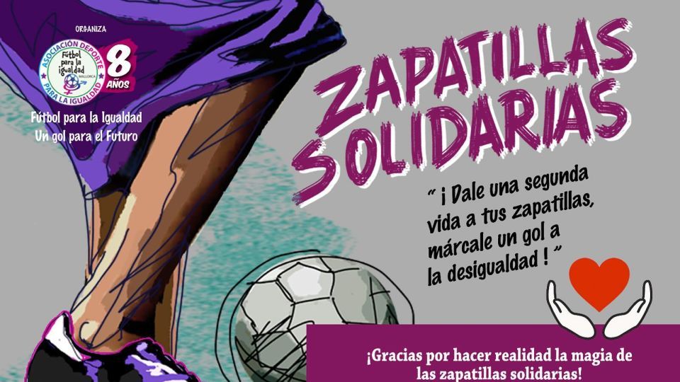 La Asociación ‘Deporte para la Igualdad’ puso en marcha la campaña 'Zapatillas solidarias'