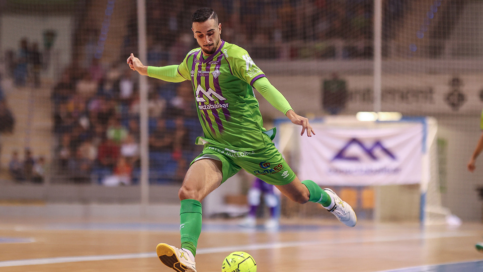 Piqueras, del Islas Baleares Palma Futsal, durante un partido