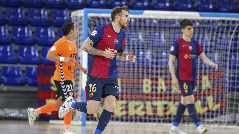 Sergio González, jugador del Barça