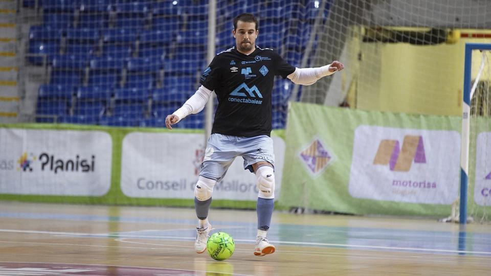Fabio, de Palma Futsal, durante un partido.