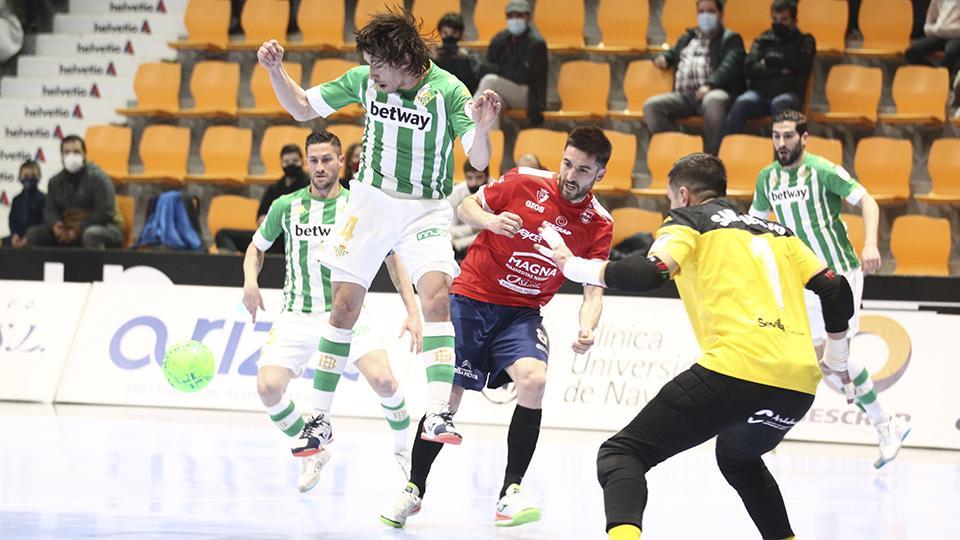 Buendía rescata un punto para el Real Betis Futsal frente a Osasuna Magna Xota (2-2)