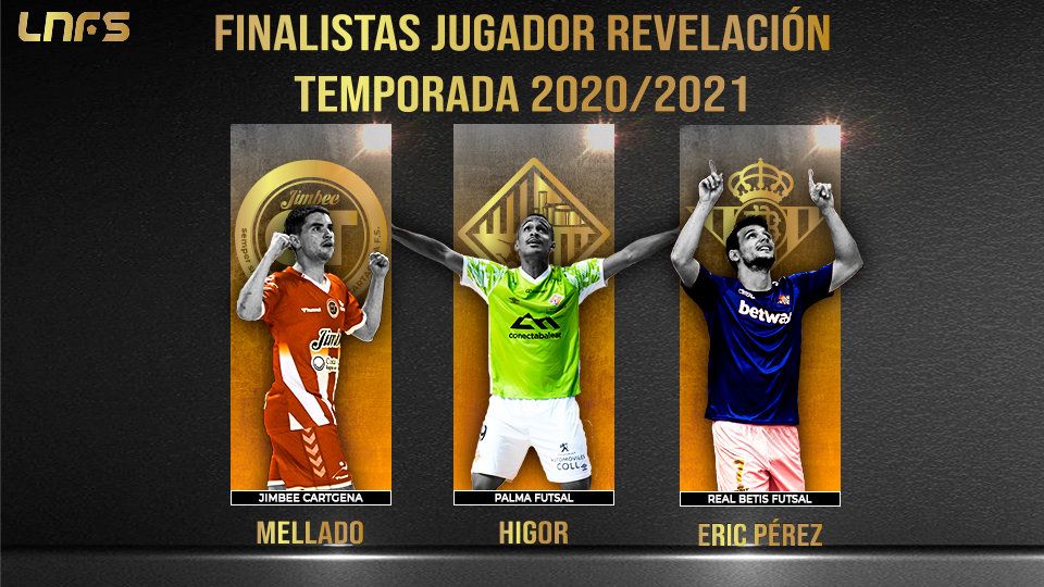 Mellado, Higor y Éric Pérez: Nominados al ‘Jugador Revelación’ de la Temporada 20/21