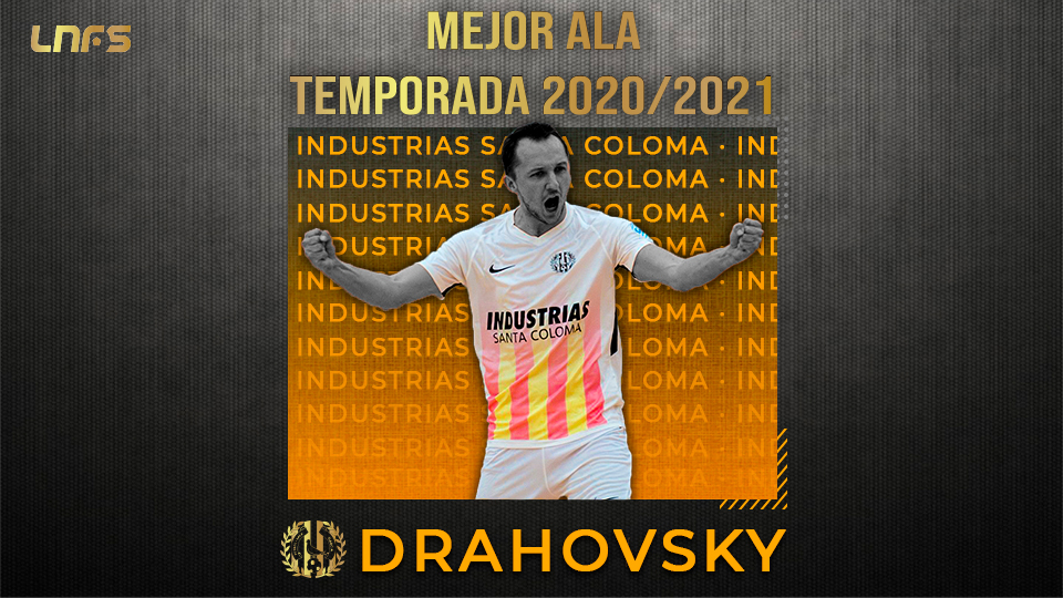 Drahovsky, 'Mejor Ala' de la Temporada 20/21