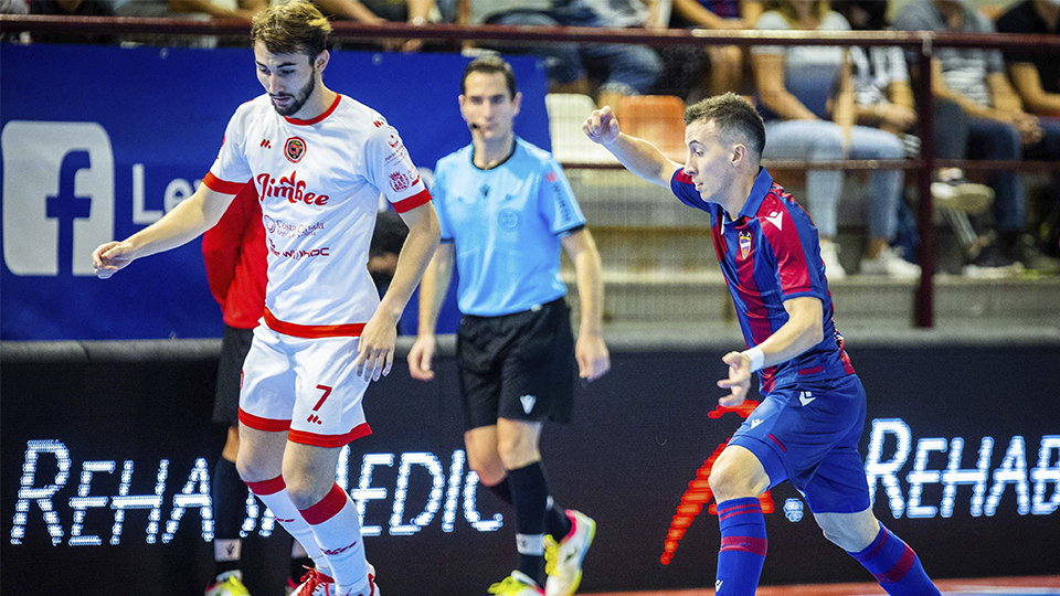 Jimbee Cartagena rescata un punto in extremis en la pista del Levante UD FS (2-2)