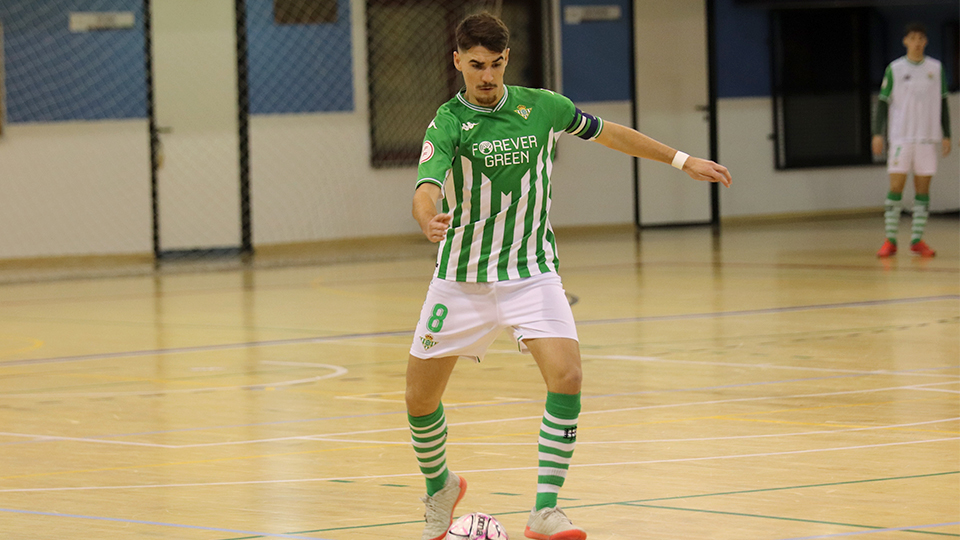 Charly, jugador del Real Betis Futsal B.