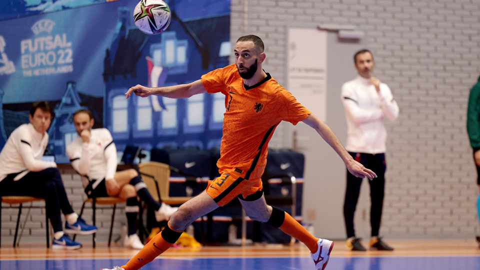 Jamal El Ghannouti, jugador de la selección de Holanda