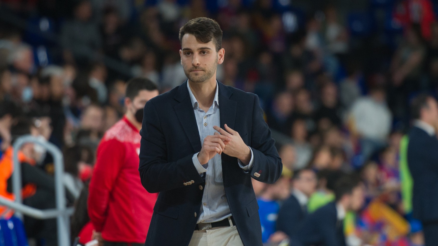 Jorge Palos, entrenador del AD Sala 10.