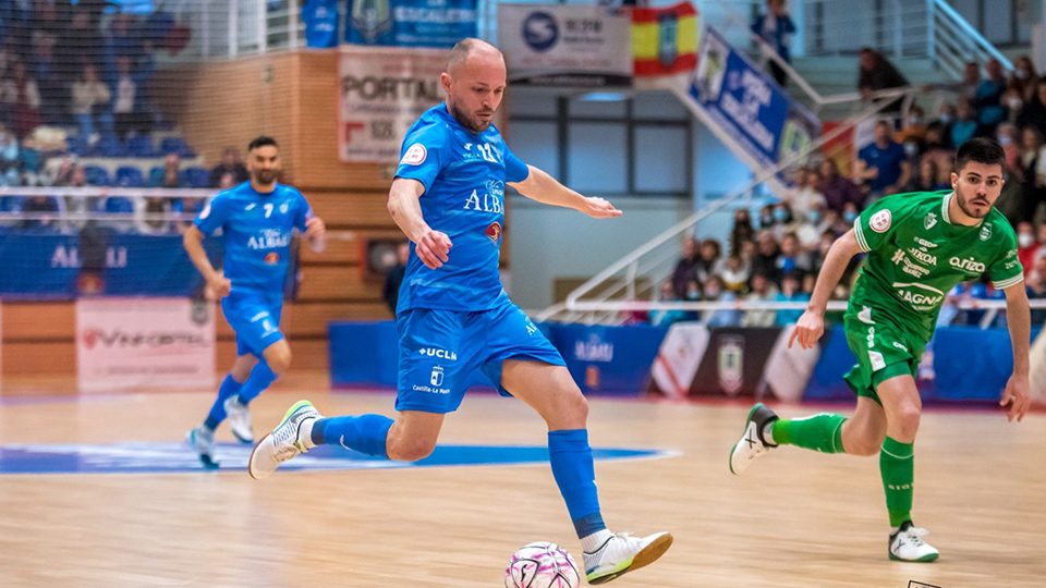 Nano, jugador del Viña Albali Valdepeñas. (Foto: ACP-FSV)