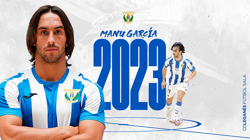 Manu García, jugador del CD Leganés.