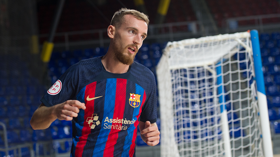 Sergio González, jugador del Barça.