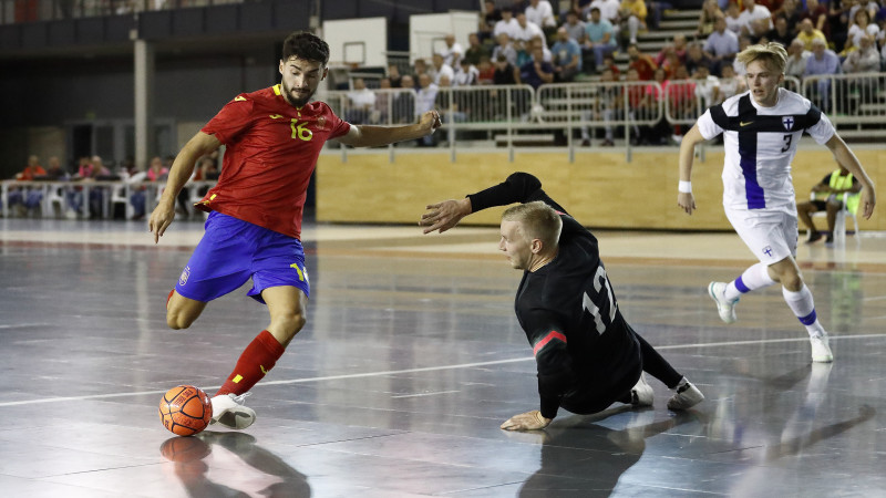Jesús Gordillo se lesionó en su debut con España ante Finlandia