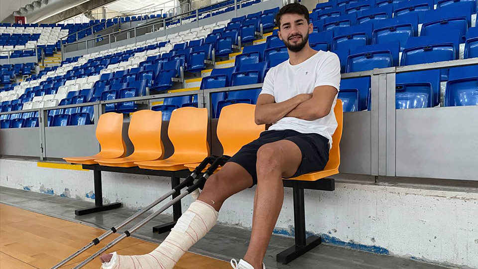 Jesús Gordillo, jugador del Mallorca Palma Futsal.