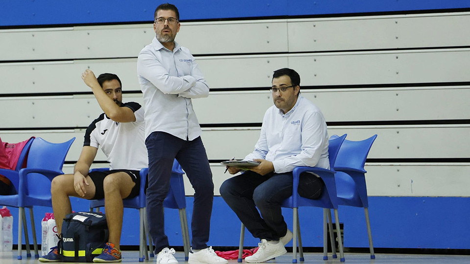 Rubén Barrios, entrenador del CD Leganés