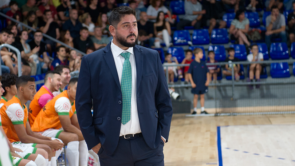 Josan González, entrenador del Córdoba Patrimonio