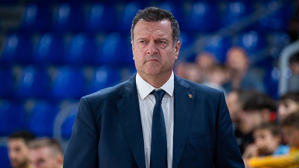 Jesús Velasco, entrenador del Barça.