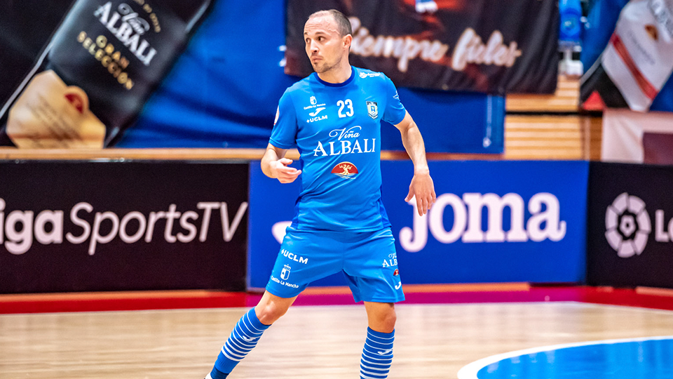 Nano, jugador del Viña Albali Valdepeñas. (Foto: ACP-FSV)