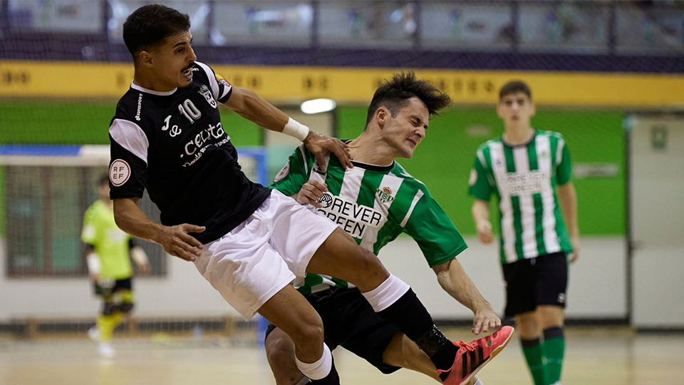 Partido de ida entre Unión África Ceutí y Real Betis Futsal B