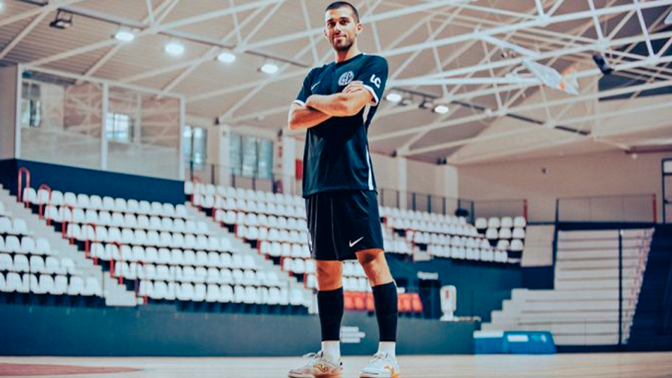 Uri Santos, jugador de Industrias Santa Coloma
