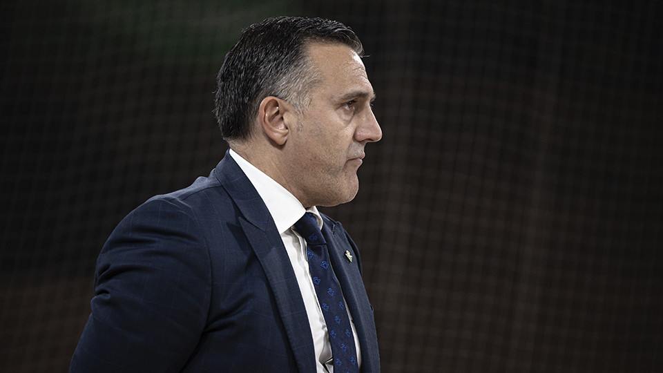 Bruno García, entrenador del Real Betis Futsal