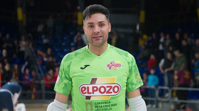 Juanjo Angosto, portero de ElPozo Murcia Costa Cálida