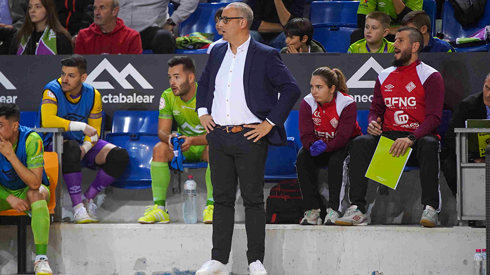 Antonio Vadillo, entrenador de Mallorca Palma Futsal