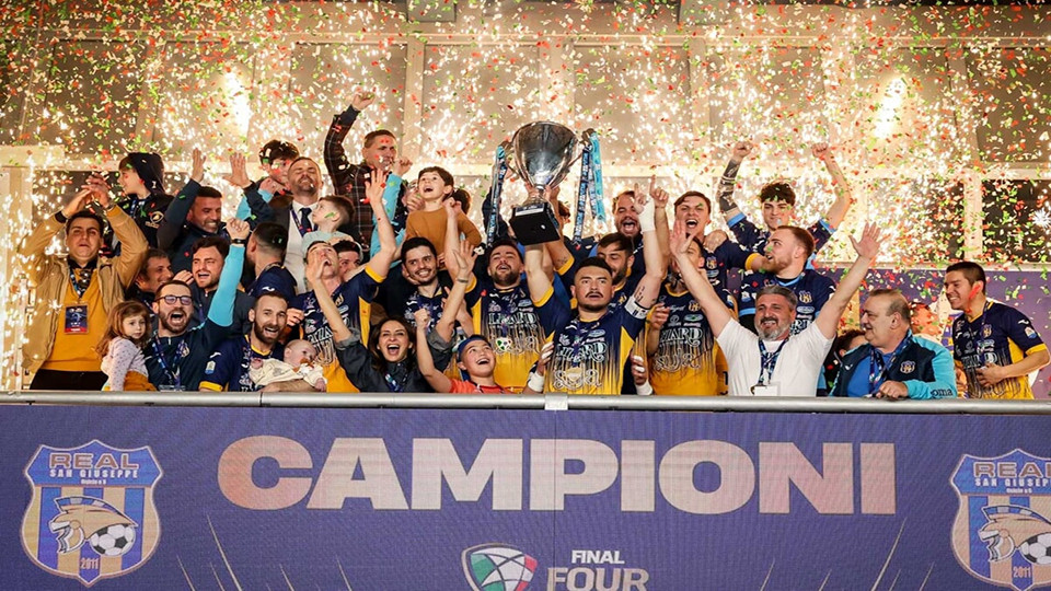 El Real San Giuseppe ganó la Copa de Italia y logró el primer trofeo de su historia en la Serie A