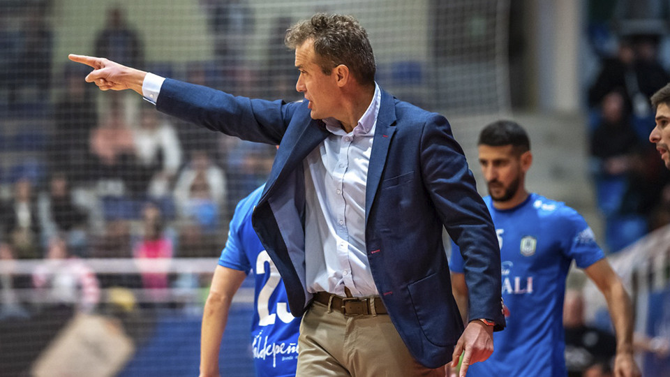 David Ramos, del Viña Albali Valdepeñas, durante un partido (Fotografía: ACP-FSV)