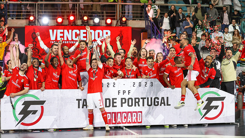 El Benfica logró la octava Copa de Portugal de su historia