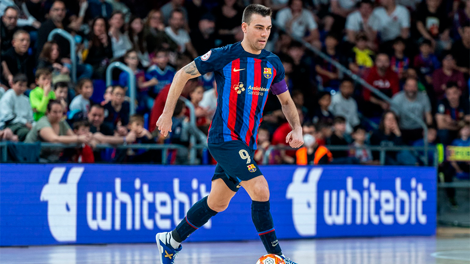 Sergio Lozano, jugador del Barça