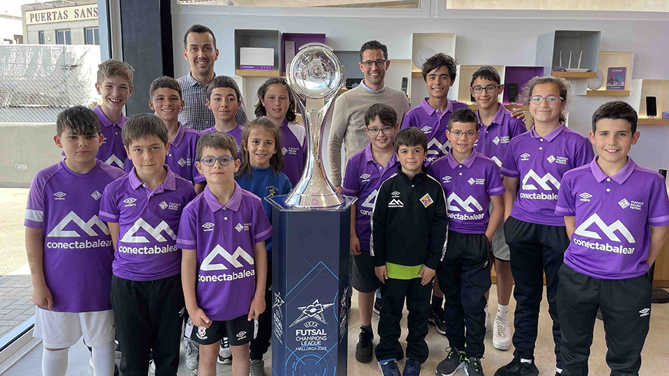 El trofeo de la UEFA Futsal Champions League recorrerá Mallorca