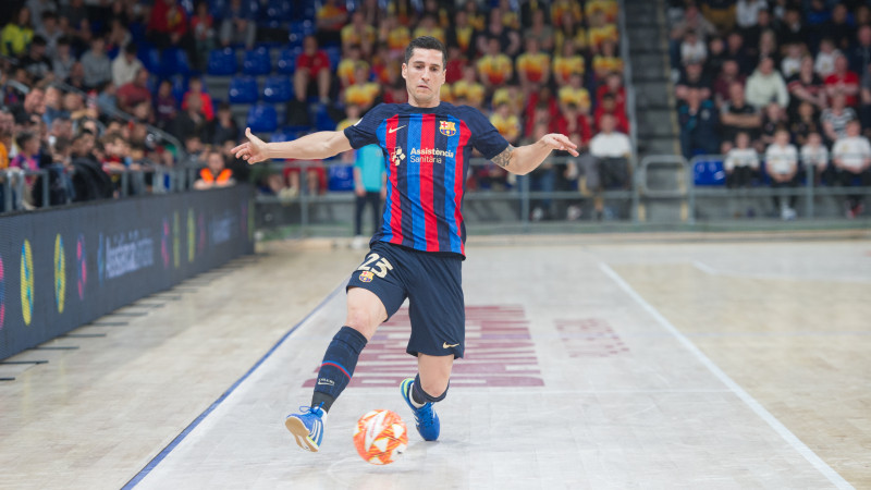 Carlos Ortiz, jugador del Barça
