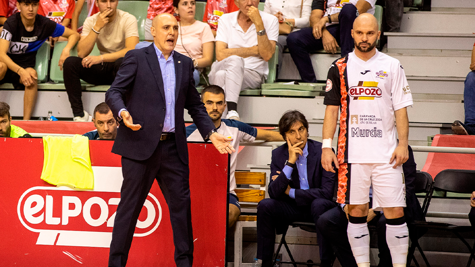 Javi Rodríguez, entrenador de ElPozo Murcia Costa Cálida