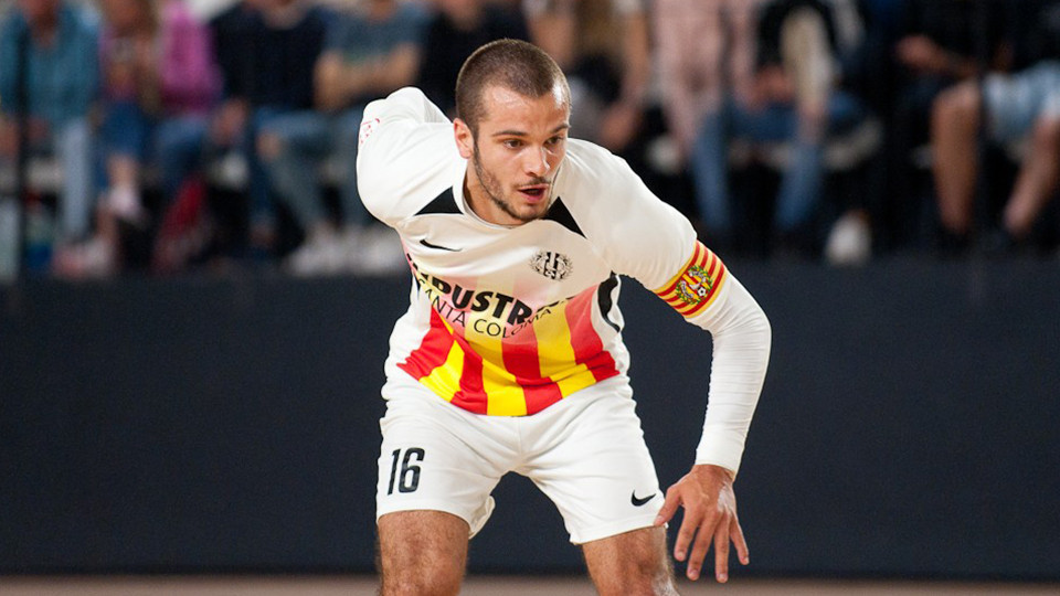 David Álvarez, jugador de Industrias Santa Coloma