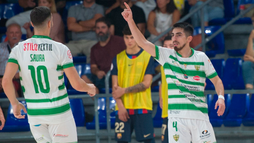 Alberto Saura y Lucas Bolo, dos de los jugadores que se van de Córdoba Patrimonio