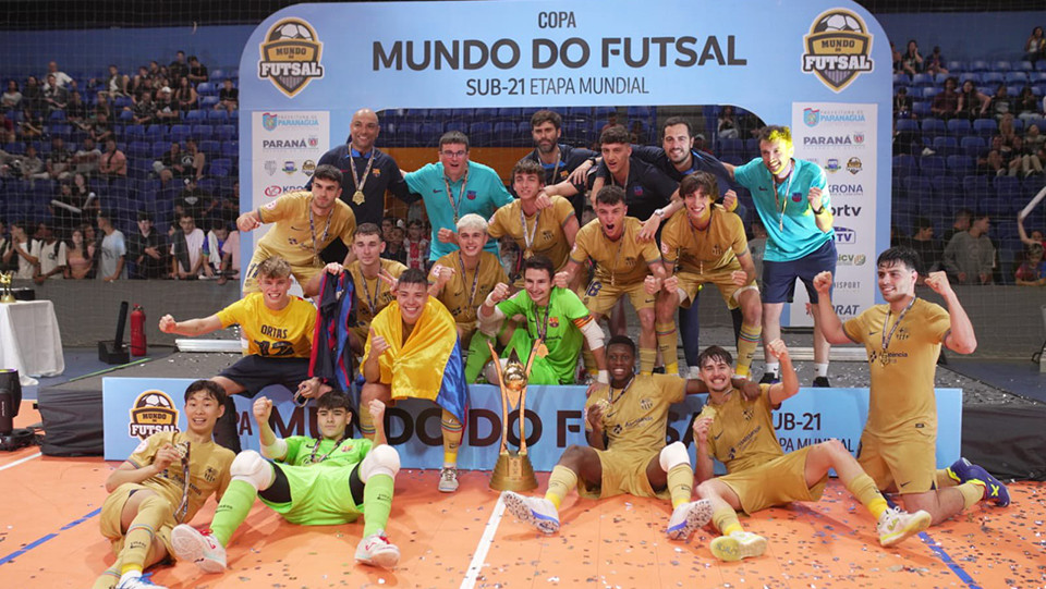 El Barça Atlètic conquistó el Mundial Sub-21 en Paranaguá