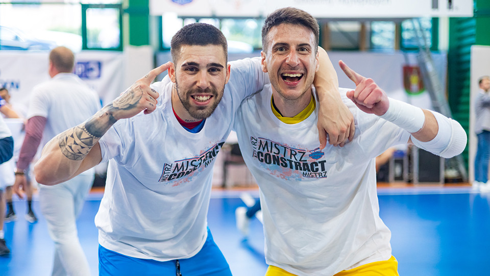 Malaguti y Víctor López, campeones de Liga en Polonia con el Constract Lubawa