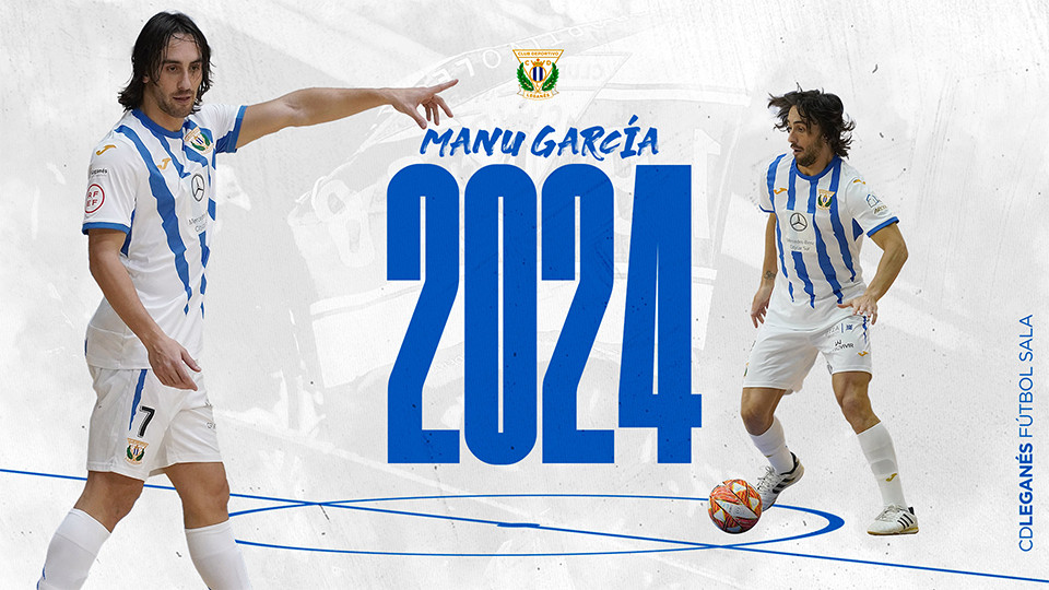 Manu García renueva con el CD Leganés hasta 2024