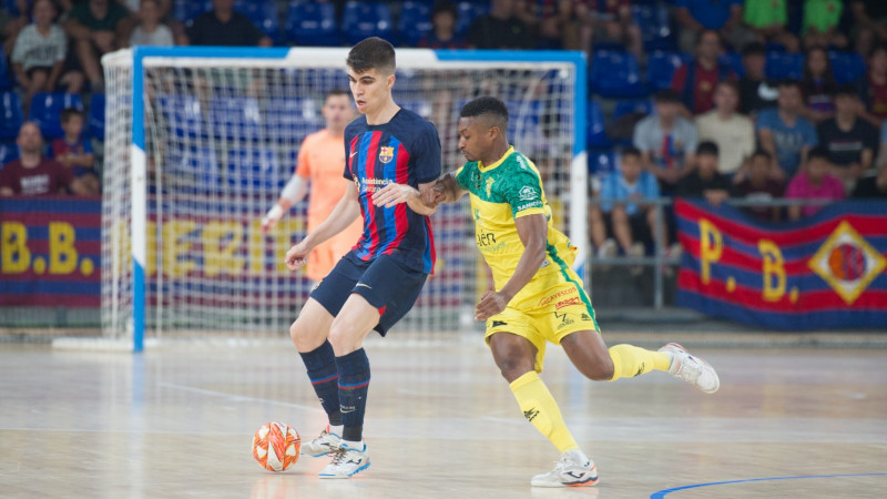 Antonio Pérez, en el segundo partido de la final contra Jaén FS