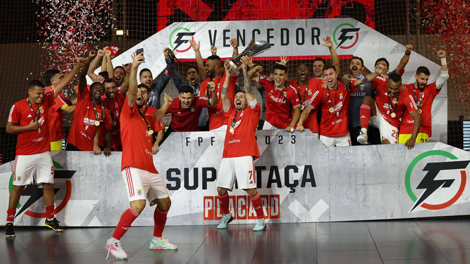 Benfica, campeón de la Supercopa de Portugal por novena vez en su historia