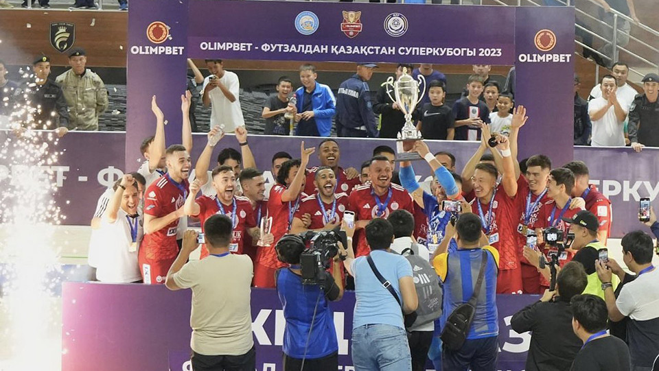 Kairat Almaty logró su octava Supercopa consecutiva en Kazajistán